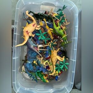 DINO TOY SET 1990’S